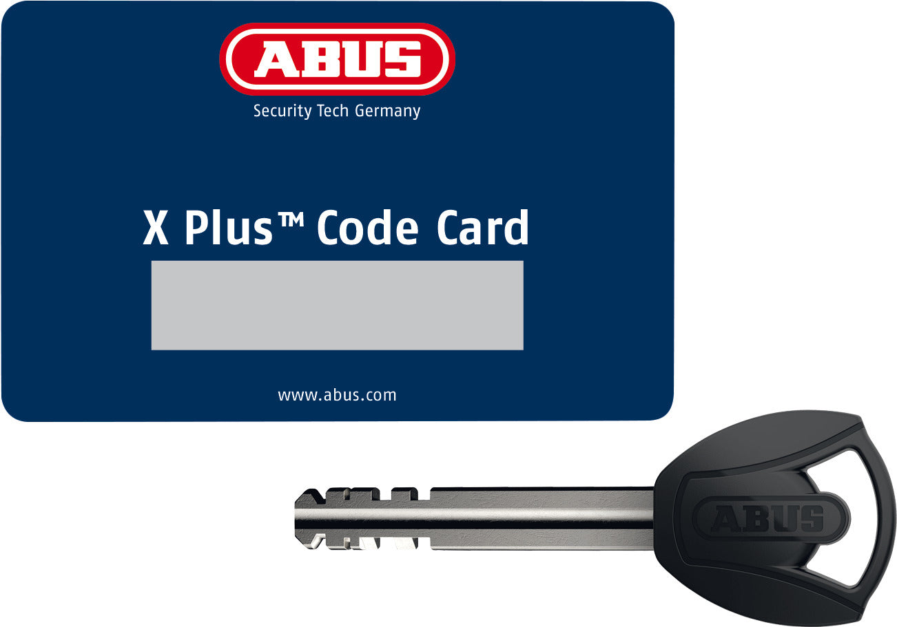 ABUS Steel-O-Chain 9808K Chain Key Lock 85cm (Silver Sold Secure)