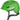 ABUS Smiley 3.0 Kids Leisure Helmet in Shiny Green