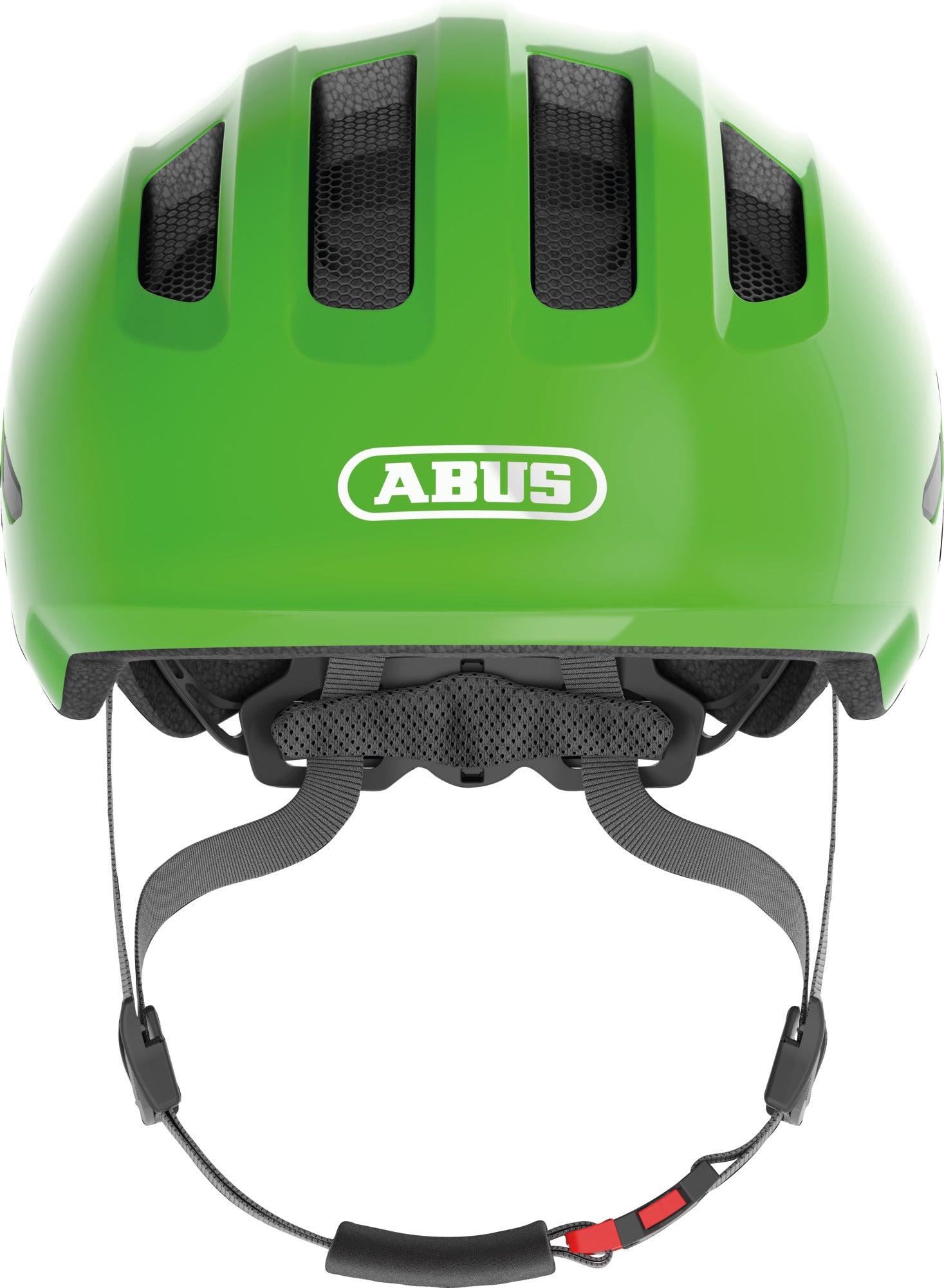 ABUS Smiley 3.0 Kids Leisure Helmet in Shiny Green