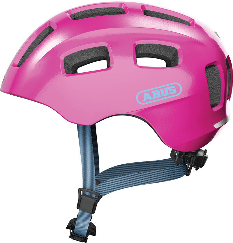 ABUS Youn-I 2.0 Kids Leisure Helmet in Sparkling Pink