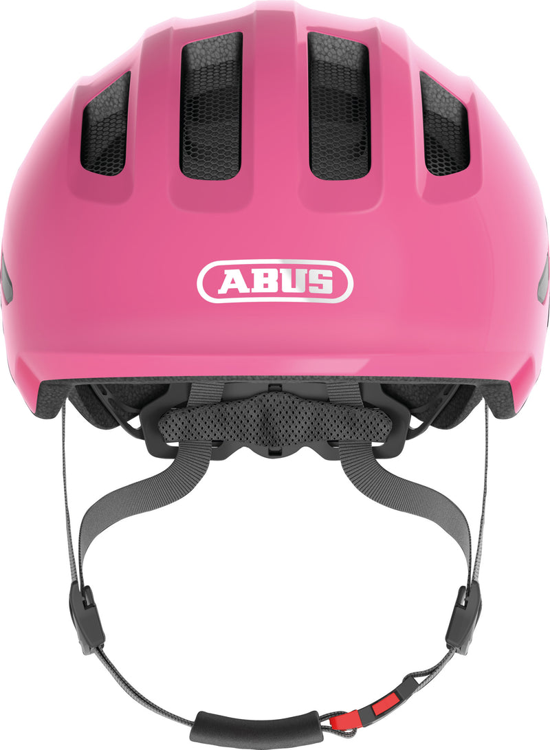 ABUS Smiley 3.0 Kids Leisure Helmet in Shiny Pink