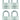ABUS Keyed Alike Padlock 64TI/40 Quad Pack