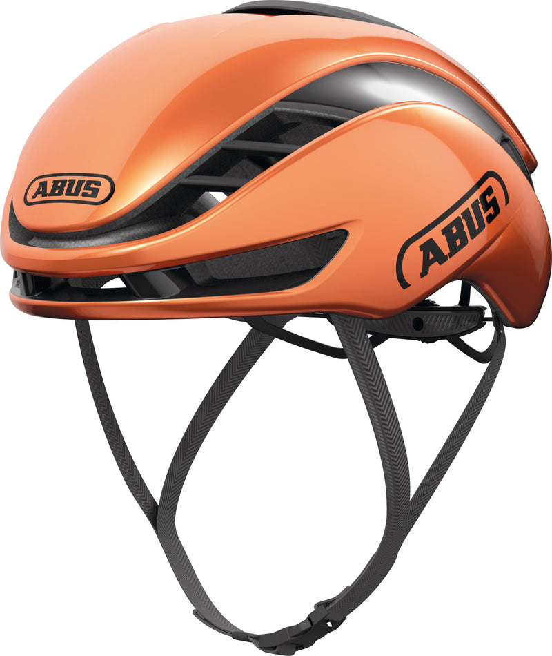 ABUS GameChanger 2.0 Road Aero Elite Helmet in Goldfish Orange