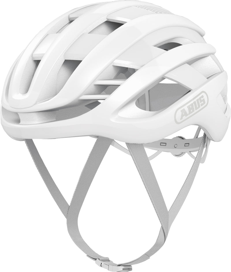 ABUS AirBreaker Road Elite Helmet in Pure White