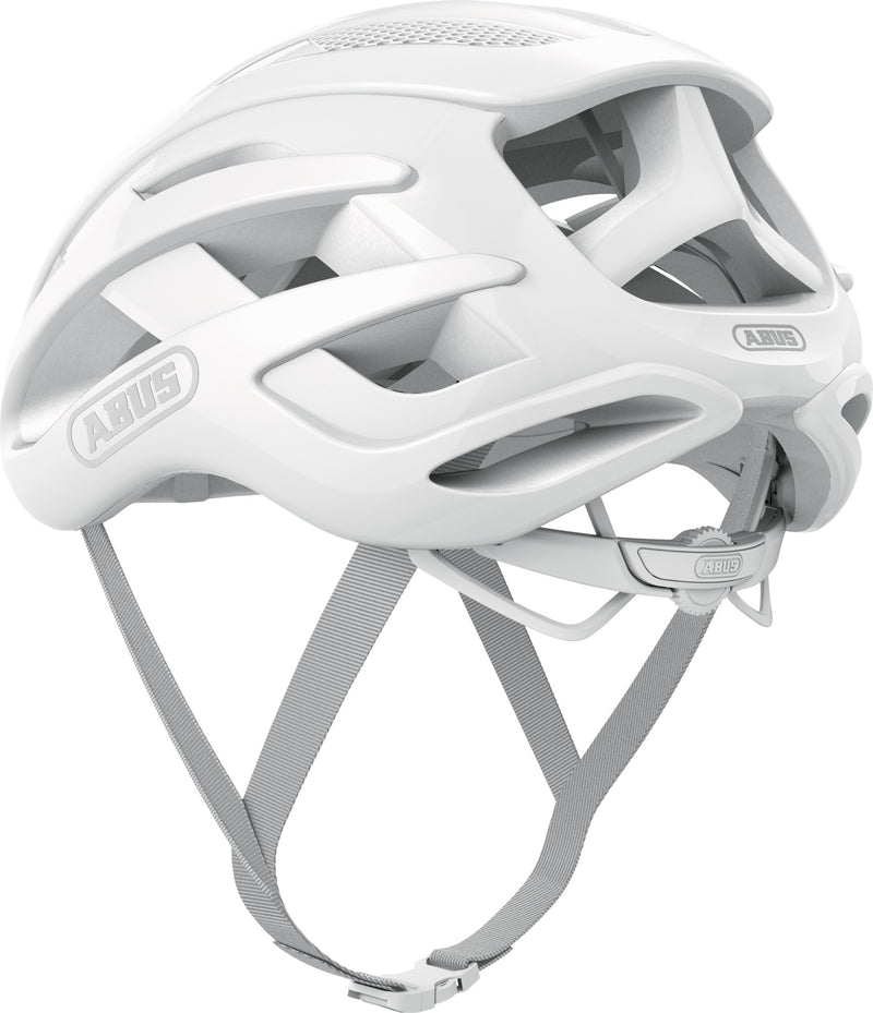 ABUS AirBreaker Road Elite Helmet in Pure White