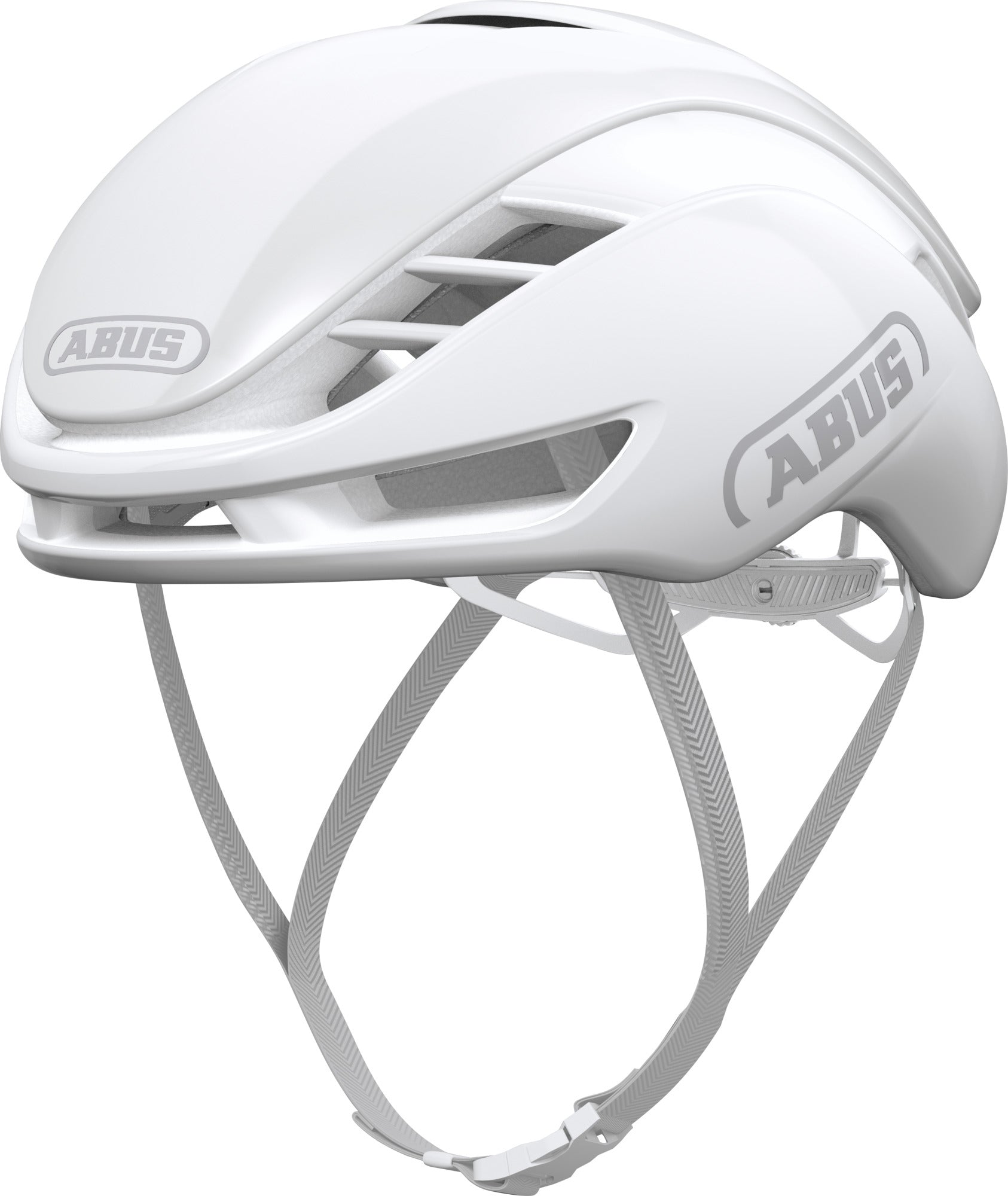 ABUS GameChanger 2.0 Road Aero Elite Helmet in Pure White