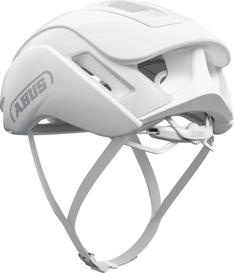 ABUS GameChanger 2.0 Road Aero Elite Helmet in Pure White