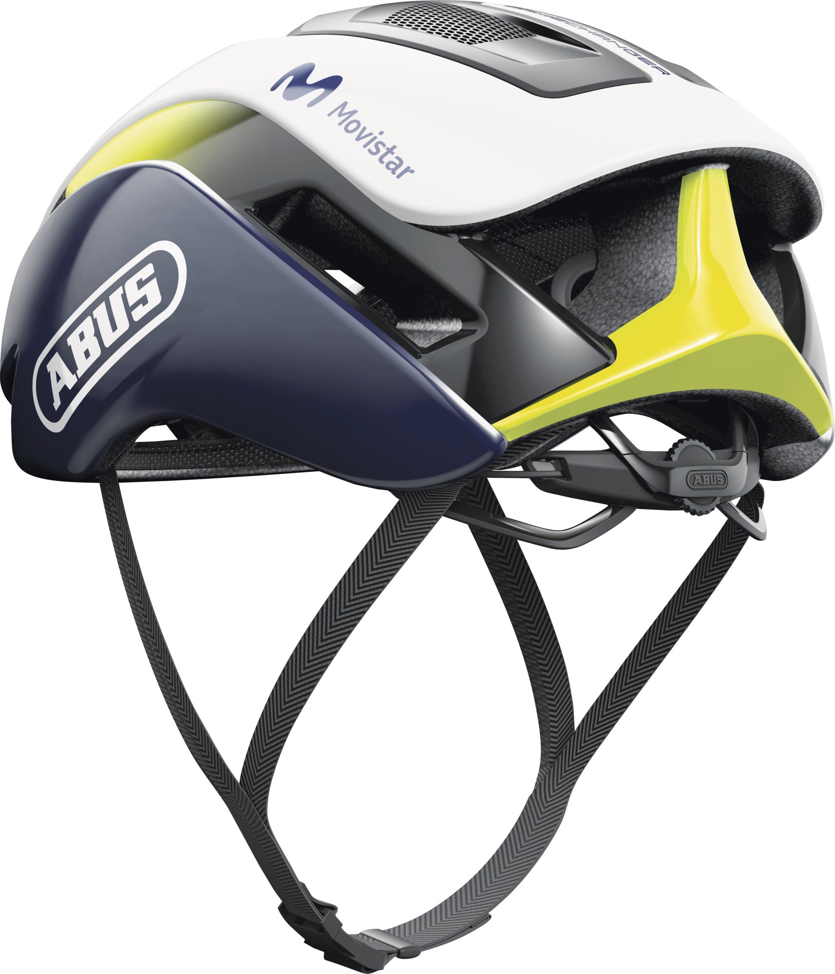 ABUS GameChanger 2.0 Road Aero Elite Helmet in Movistar Team