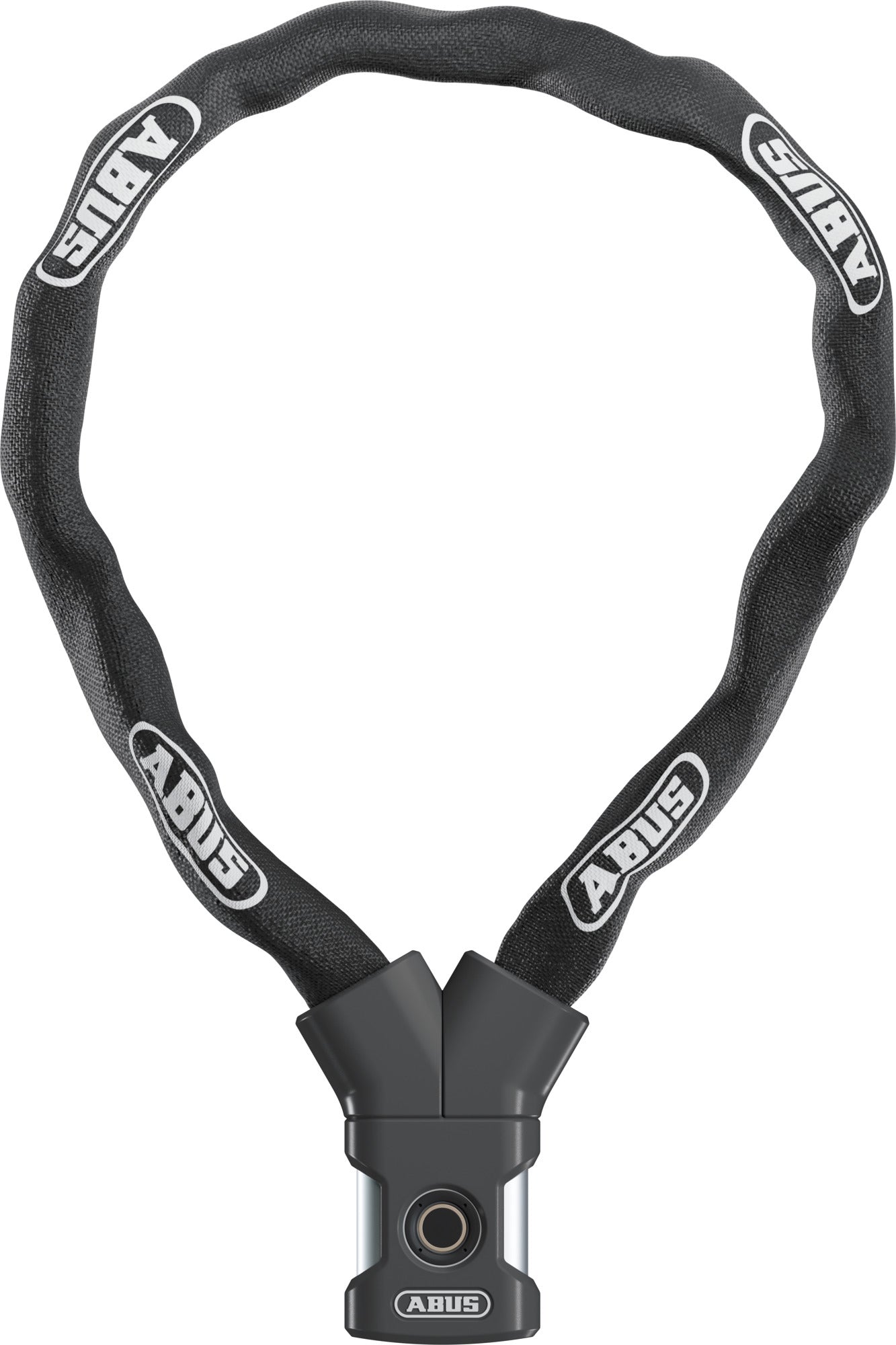 ABUS Yardo 7807F/85 Fingerprint Chain Lock (85cm) in Black