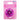 Adie Crystal Pink Bell (carded)