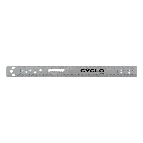 Cyclo 'Advanced' Stainless Steel Spoke Ruler – RUK-BIKES