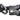 ABUS Infinity 1806/140 Black Chain Key Lock in Black