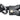 ABUS Infinity 1806/140 Black Chain Key Lock in Black