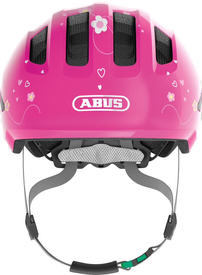 ABUS Smiley 3.0 Kids Leisure Helmet in Pink Butterfly