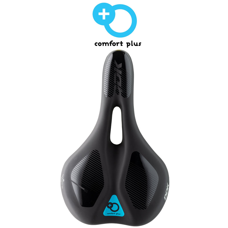 DDK D-153MF - Comfort Plus Unisex Leisure Saddle in Black