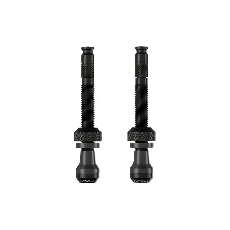 Schwalbe Clik Valve Tubeless Valve Schrader 80mm (Set of 2)