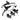 Clarks E-Cargo 530 Hydraulic Disc Brake Set (2x1 Configuration)