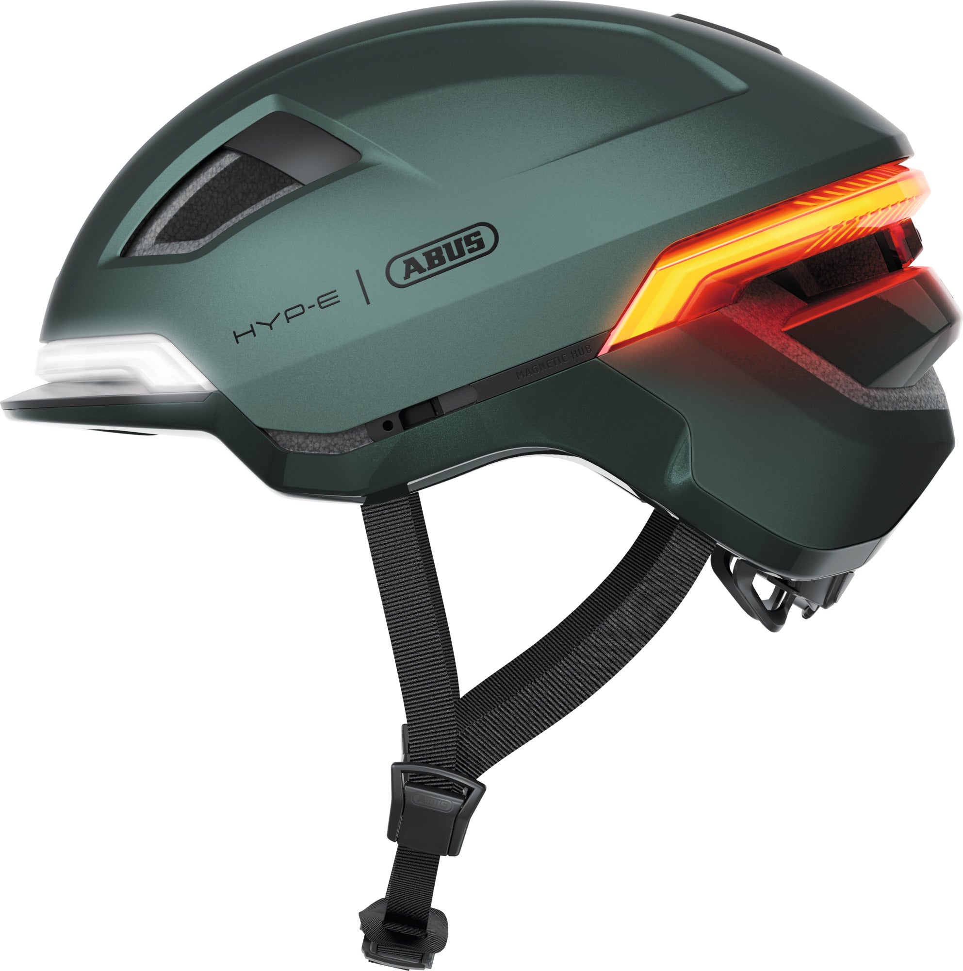 ABUS HYP-E Urban Commuting Helmet in Jungle Green (Pre-Order - Due Summer '25)