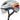 ABUS HYP-E ACE Urban Commuting Helmet in Gleam Silver - Large (57-61cm)