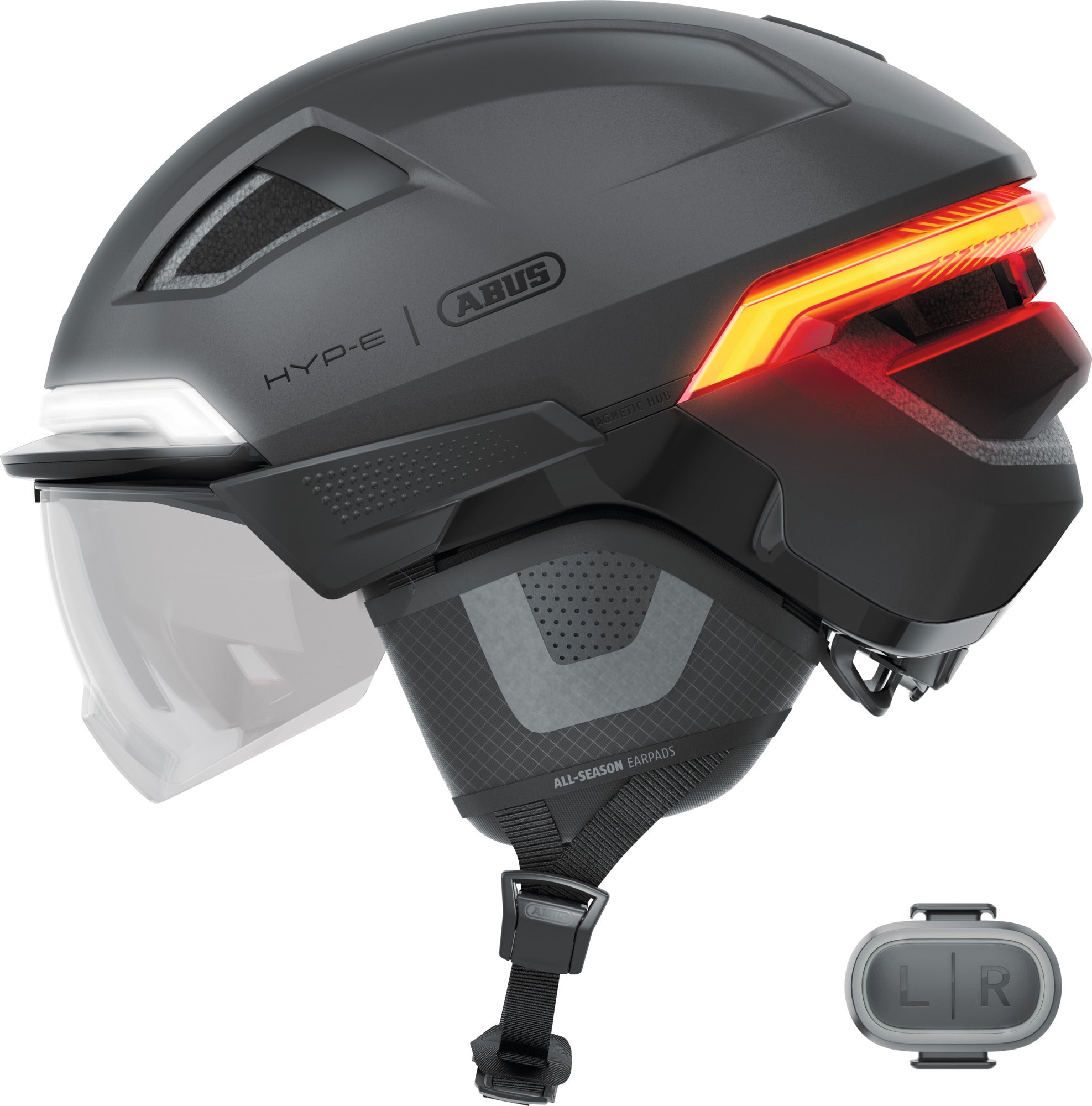 ABUS HYP-E ACE Urban Commuting Helmet in Volcano Titan (Pre-Order - Due Summer '25)