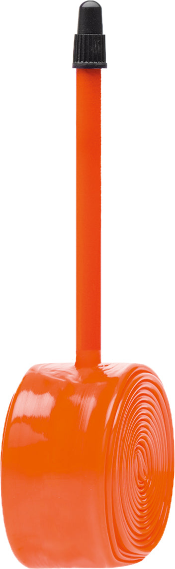 Tubolito Tubo 700C Road 80mm Presta Valve in Orange (700 x 18-32mm)