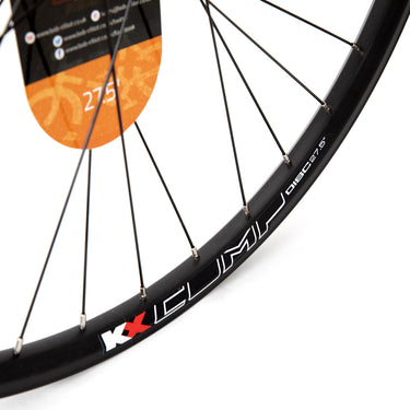 KX MTB 27.5" 650B Doublewall Q/R Cassette Wheel Disc Brake 141mm Boost in Black (Rear)