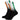 Sox Footwear Ireland Flag Black Premium Crew Socks - Large (UK 8-12)