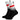 Sox Footwear England Flag Black Premium Crew Socks - Large (UK 8-12)