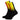 Sox Footwear Belgium Flag Black Premium Crew Socks - Large (UK 8-12)