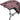 ABUS MoDrop MTB Helmet in Blush Red