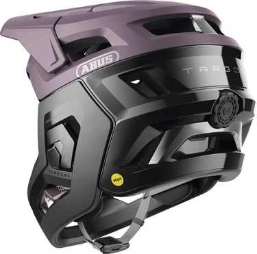 ABUS Targon MIPS Full-Face MTB Helmet Removable Chin Guard in Ash Purple