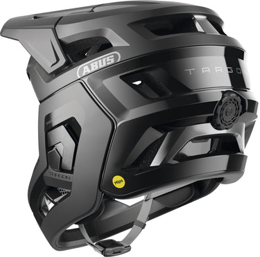 ABUS Targon MIPS Full-Face MTB Helmet Removable Chin Guard in Velvet Black