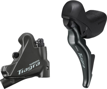 ST-4725 Tiagra short reach STI bled with BR-4770 calliper