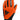 DAINESE HG CADDO GLOVES (ORANGE, BLACK)