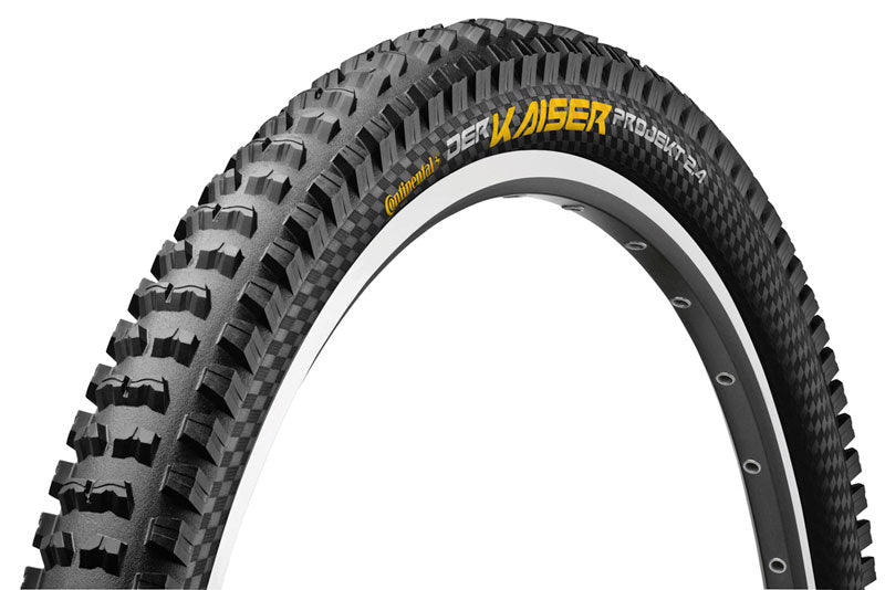 Continental Der Kaiser Projekt DH Apex "Black Chili" Rigid MTB Tyre in Black 26 x 2.40"