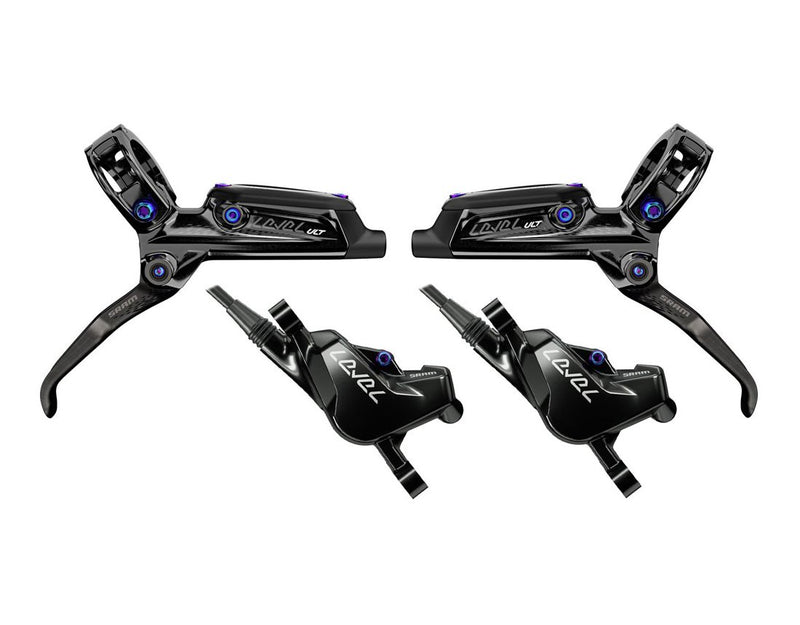 SRAM Level Ulitmate Carbon Rainbow Disc Brake Set