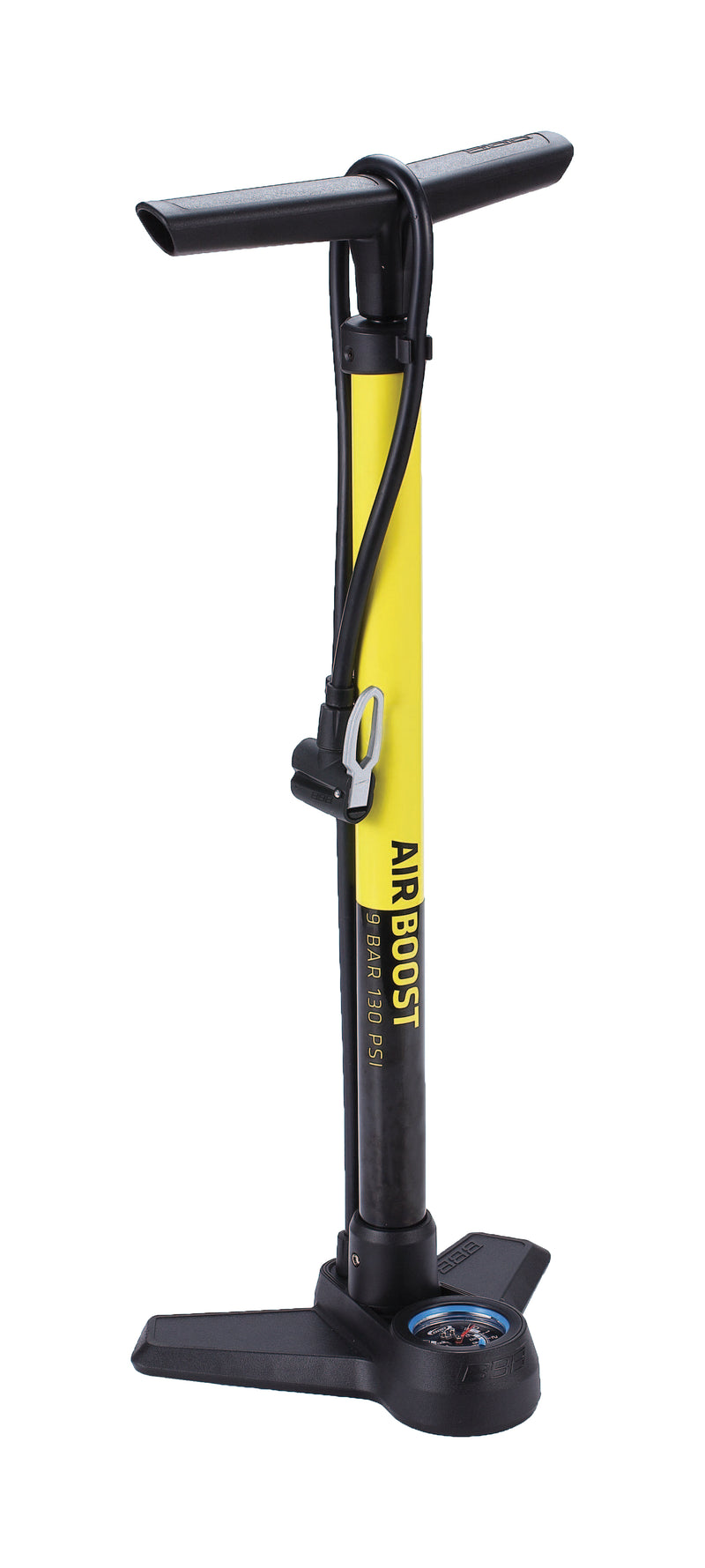 BBB BFP-21 - AIRBOOST FLOOR PUMP (YELLOW)