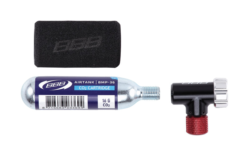 BBB BMP-34 - CO2 EASYAIR PUMP + 1 CARTRIDGE