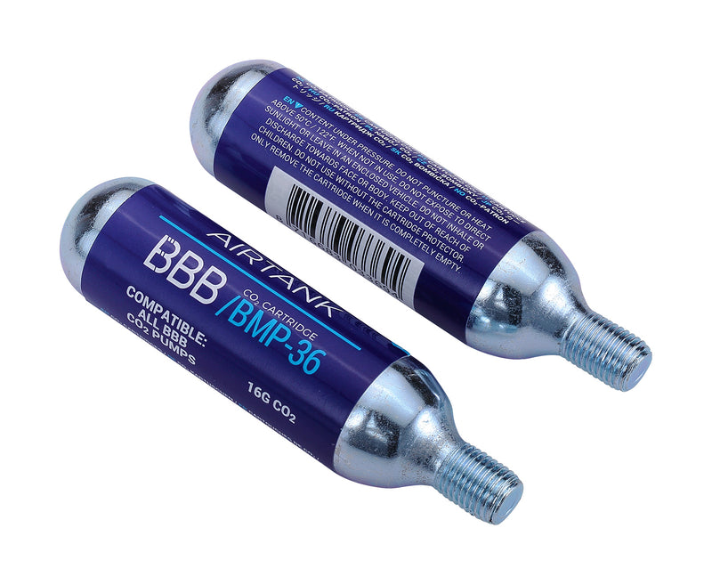 BBB BMP-35 - AIRTANK CO2 CARTRIDGE X2