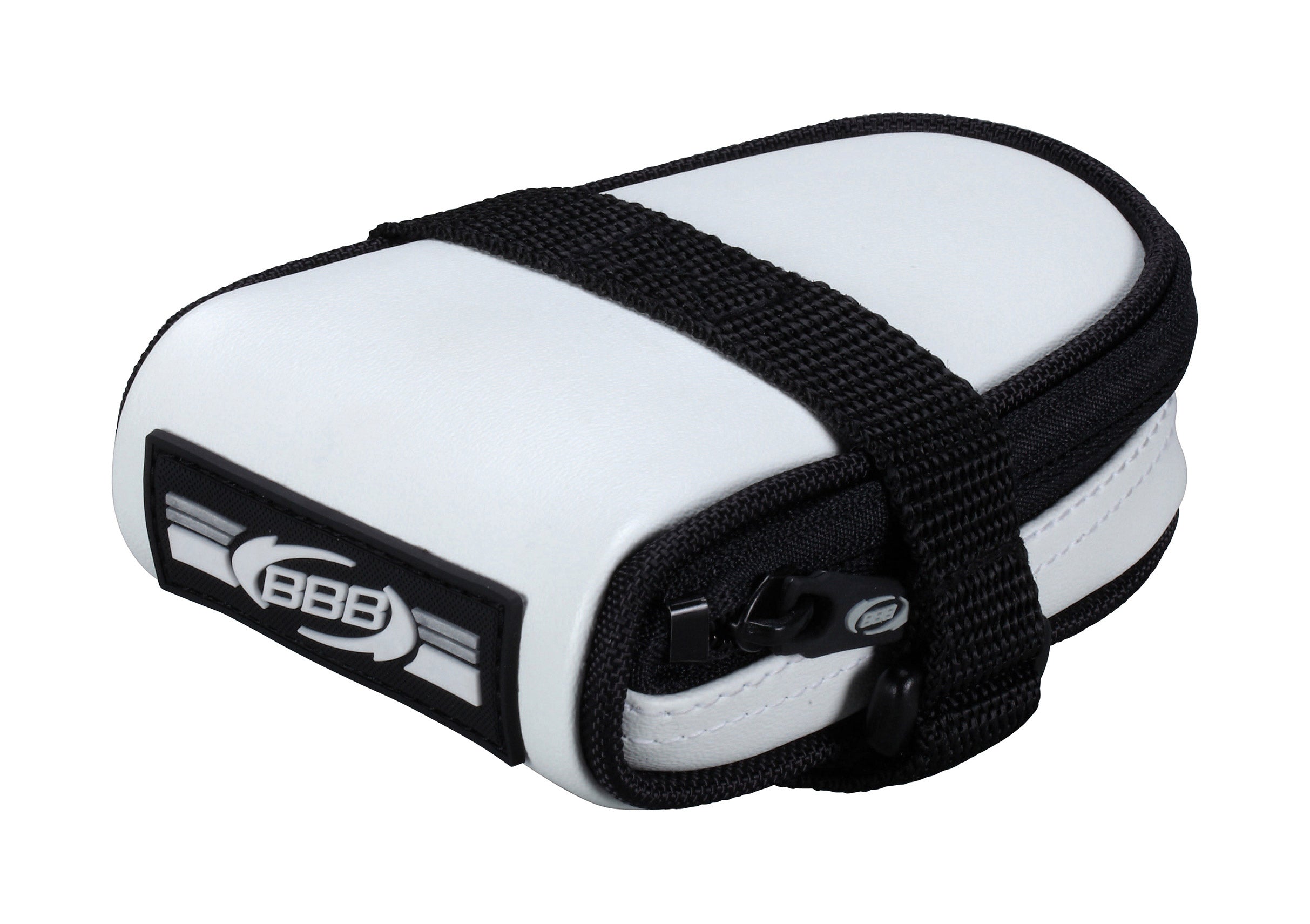 BBB RACEPACK SADDLE BAG (WHITE)