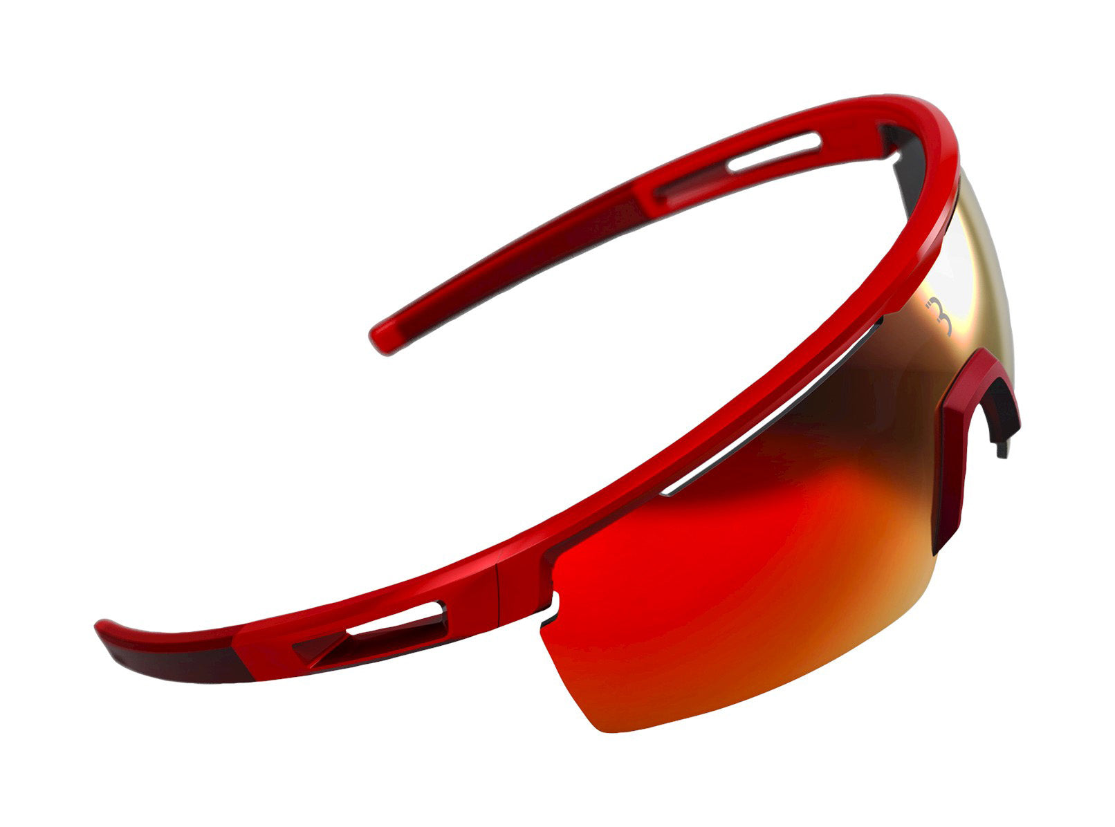 BBB AVENGER (METALLIC RED, BLACK TIPS, RED LENSES)