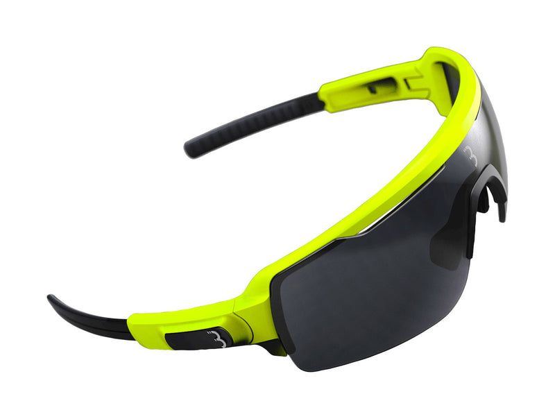 BBB COMMANDER (MATTE NEON YELLOW, SMOKE LENSES)