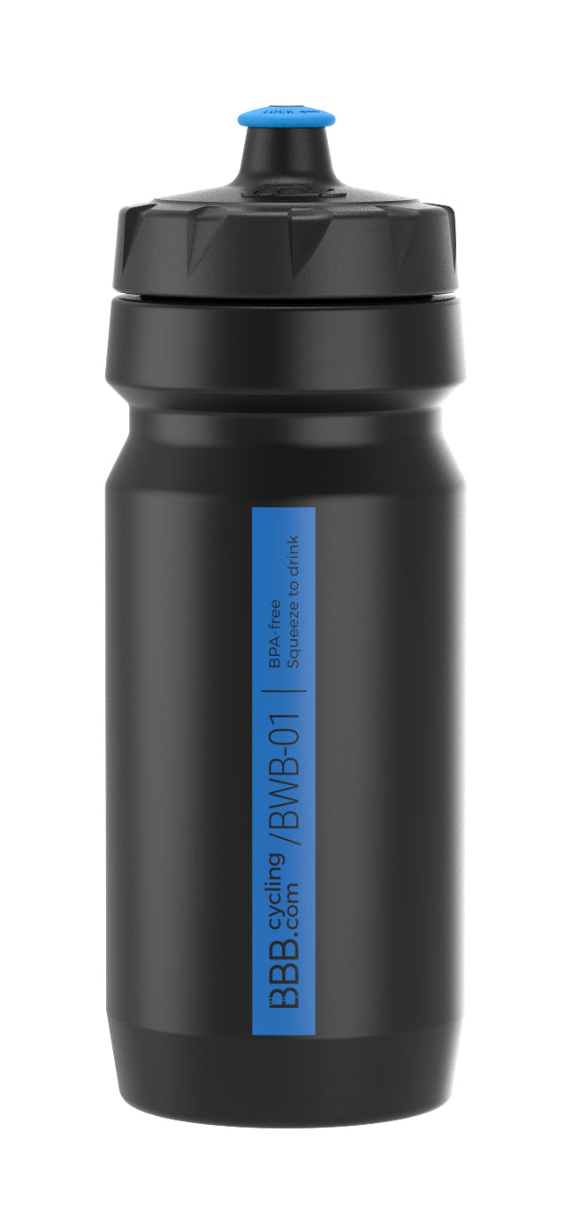 BBB BWB-01 - COMPTANK WATER BOTTLE (550ML, BLACK & BLUE)