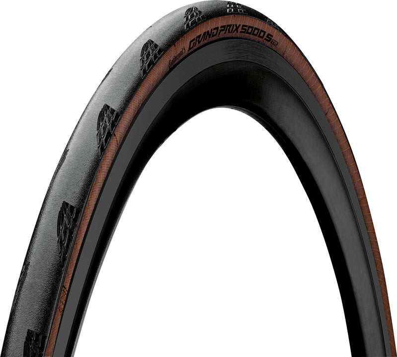 Continental GP5000 S TR Tubeless Ready Folding Tyre - Black/Trans