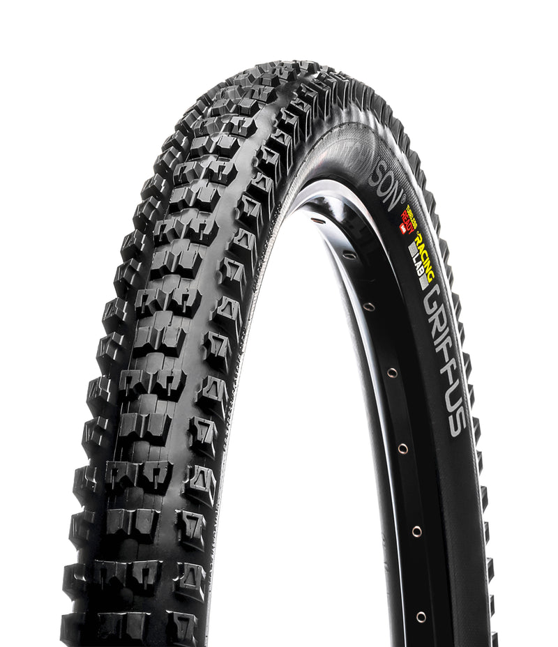 HUTCHINSON GRIFFUS RLAB 2X66 MTB TYRE (BLK, 27.5 X 2.50, TR, RR G)