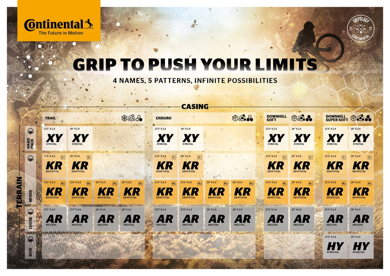 Continental KRYPTOTAL REAR DOWNHILL SUPERSOFT BLACK