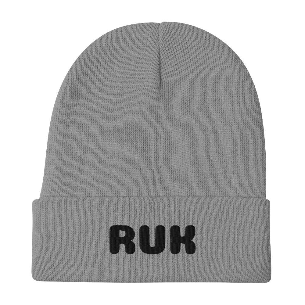 Embroidered Beanie