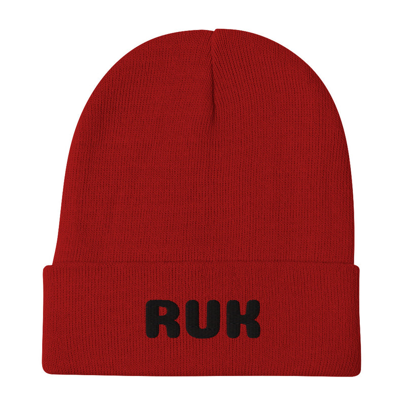 Embroidered Beanie