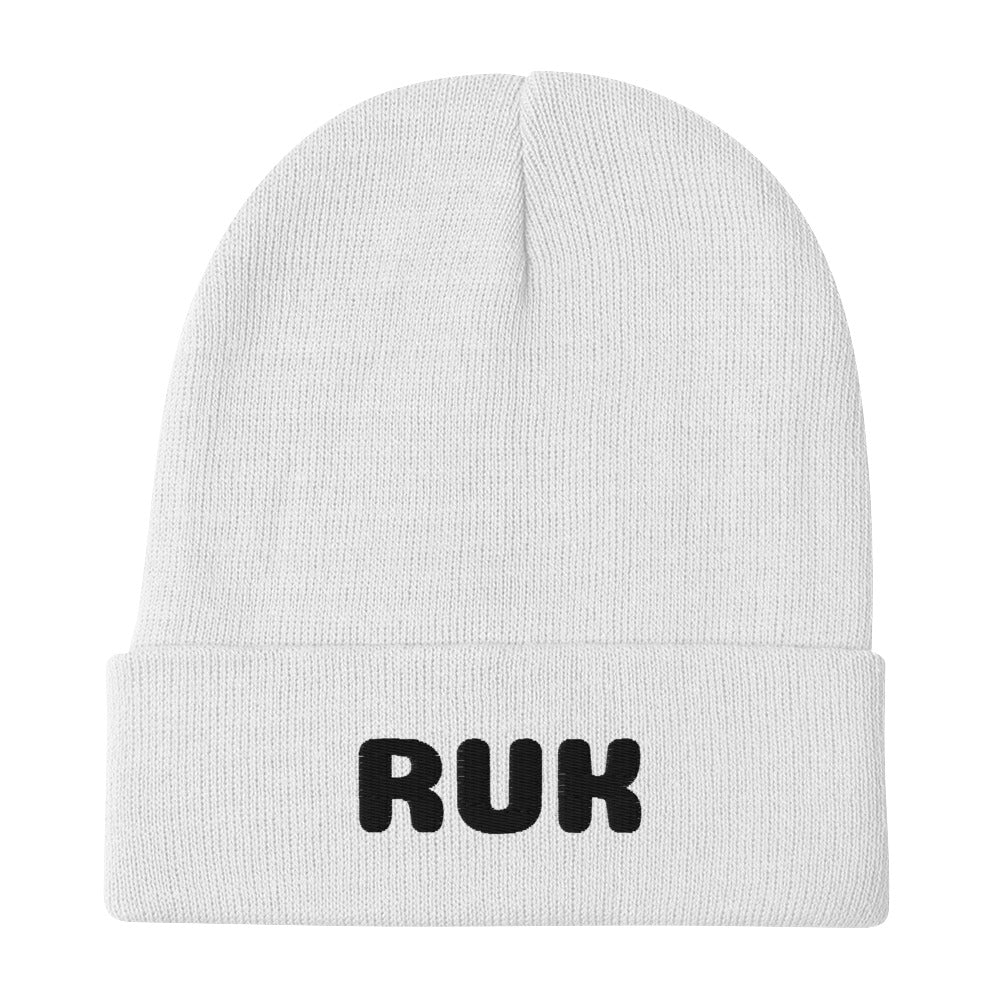 Embroidered Beanie