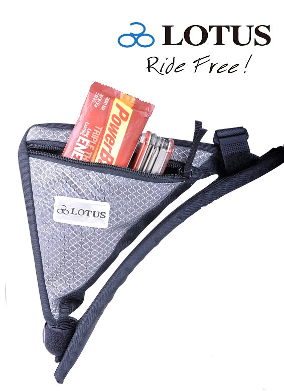 Lotus Commuter Frame Corner Bag in Grey (0.5L)